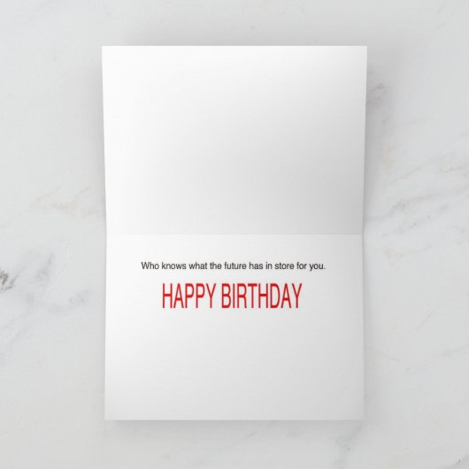 Pig From The Future Kaart (Binnen)