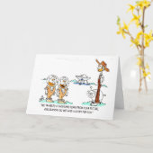 Pig From The Future Kaart (Gele Bloem)