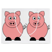 Pig Gift Bag Groot Cadeauzakje (Voorkant)
