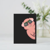 Pig Gift For Pig Lovers Women Pigs Swine Pig Briefkaart (Staand voorkant)