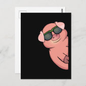 Pig Gift For Pig Lovers Women Pigs Swine Pig Briefkaart (Voorkant / Achterkant)