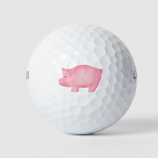 Pig Golf Balls Golfballen (Voorkant)
