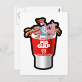 PIG GULP BRIEFKAART (Voorkant / Achterkant)