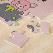 Pig Halloween Devil Pumpkin Vampire Costume Jigzaa Legpuzzel (Zijkant)