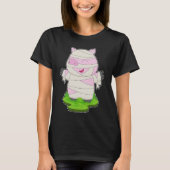 Pig Halloween Mummy T-shirt (Voorkant)