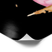Pig Happy Vaderdag Perfect Poster (Hoek)