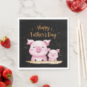 Pig Happy Vaderdag Servet (Insitu)