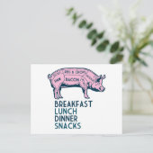 Pig, het is allemaal goed! briefkaart (Staand voorkant)