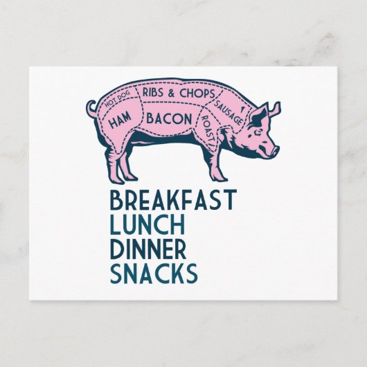Pig, het is allemaal goed! briefkaart (Voorkant)