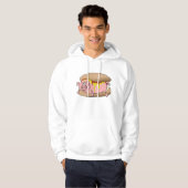 Pig Hot Dog Hoodie (Voorkant volledig)