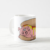 Pig Hot Dog Koffiemok (Voorkant links)