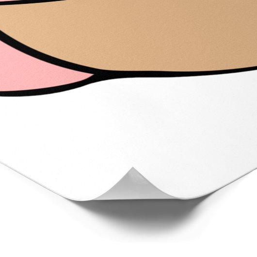 Pig Hot Dog Poster (Hoek)