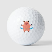 Pig Hula Hoop Golfballen (Voorkant)
