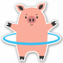 Pig Hula Hoop