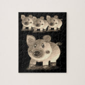 Pig Jigzaag Puzzle Legpuzzel (Verticaal)