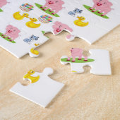Pig Jigzaag Puzzle Legpuzzel (Zijkant)