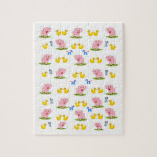Pig Jigzaag Puzzle Legpuzzel