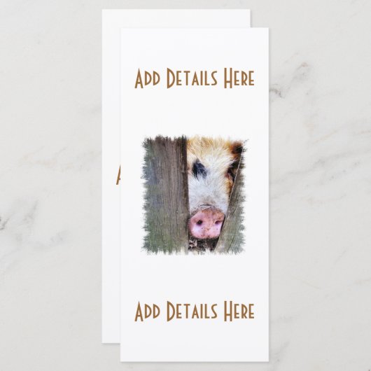 PIG-KAART (Voorkant / Achterkant)