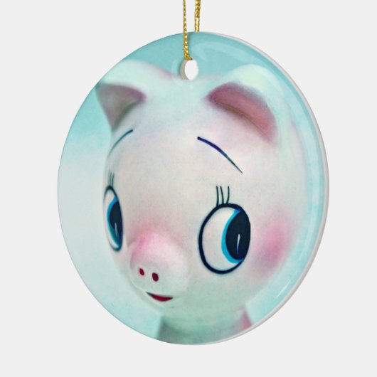 Pig Keramisch Ornament (Links)