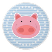 Pig Keramische Knop (Voorkant)