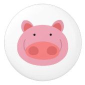 Pig Keramische Knop (Voorkant)