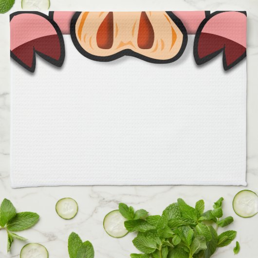 Pig Kitchen Towel Theedoek (Gevouwen)