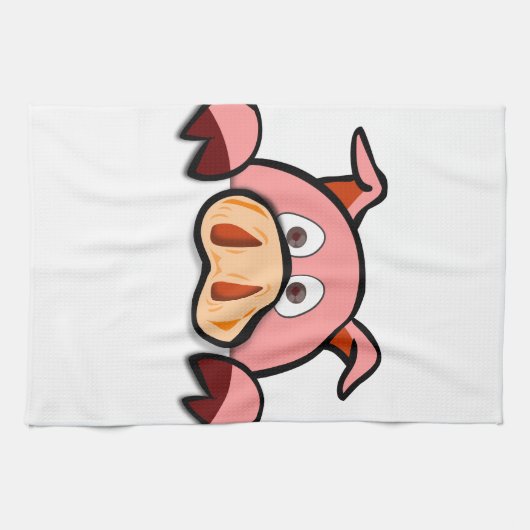 Pig Kitchen Towel Theedoek (Horizontaal)