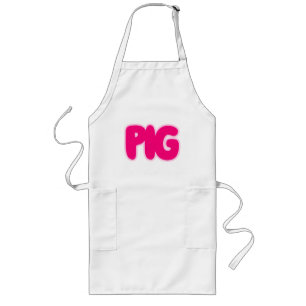 Pig Lang Schort