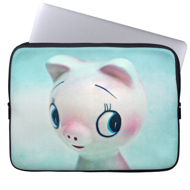 Pig Laptop Sleeve (Voorkant)
