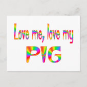 Pig Love Briefkaart (Voorkant)