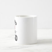 Pig Lover Mok: Vriend Niet Eten Koffiemok (Center)