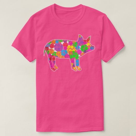 Pig Lover Polka Dot Pattern Dot Day International T-shirt (Design voorkant)