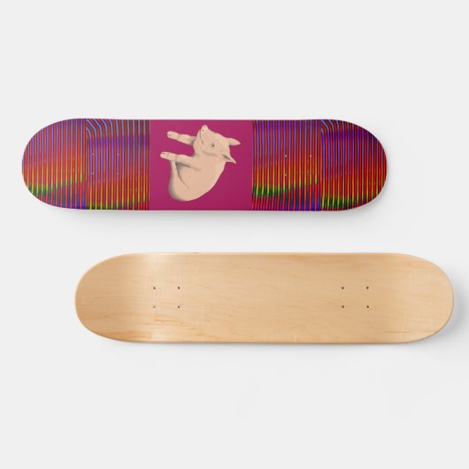 PIG LOVER SKATEBOARD DECK (Horizontaal)