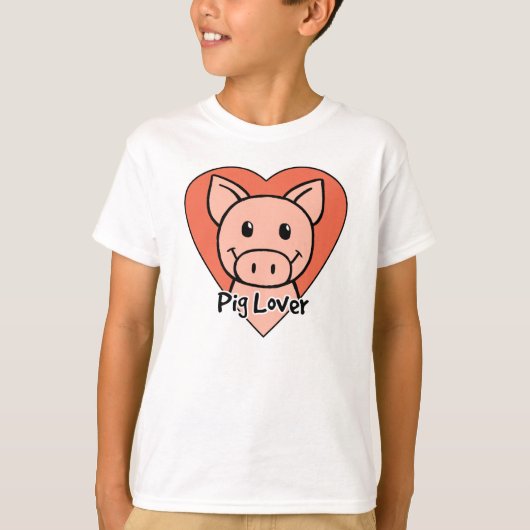 Pig Lover T-shirt (Voorkant)