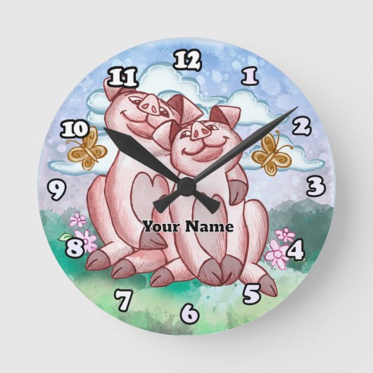 Pig Lovers   Ronde Klok (Voorkant)
