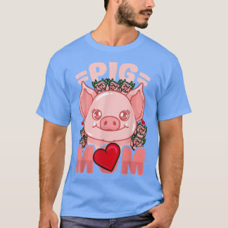 Pig Ma Mama Farmer T-shirt