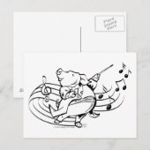 Pig Maestro Briefkaart (Voorkant / Achterkant)