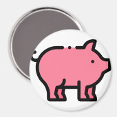 Pig Magneet (Voorkant / Achterkant)