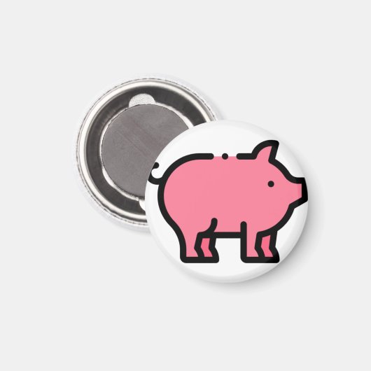 Pig Magneet (Voorkant / Achterkant)