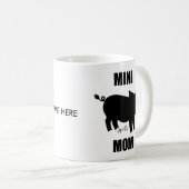 Pig mam Coffee Mok door @ZivaPig (Voorkant rechts)