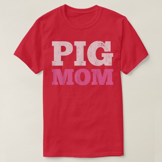 Pig Mama T-shirt (Design voorkant)