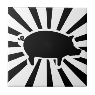 PIG ME - Rays of Pig Tegeltje