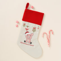 Pig Merry kerstdieren Varkens kerstmis