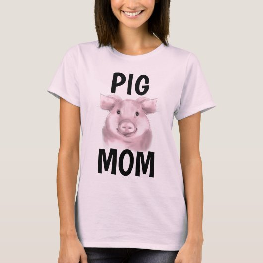 PIG MOM T-shirts (Voorkant)