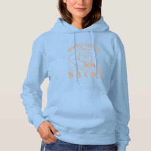 PIG NAAR BACON-instellingen - kies stijl en kleur Hoodie