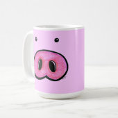 Pig Nose Coffee Cup Koffiemok (Voorkant links)