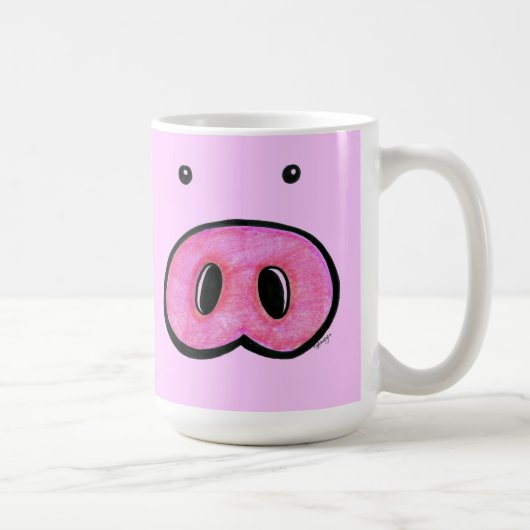 Pig Nose Coffee Cup Koffiemok (Rechts)