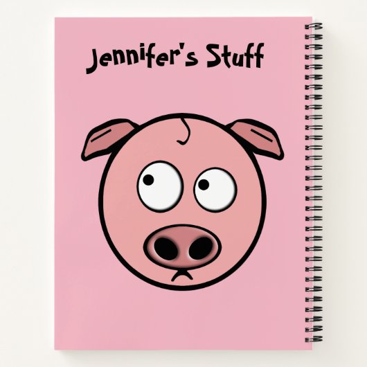 Pig Notitieboek (Achterkant)