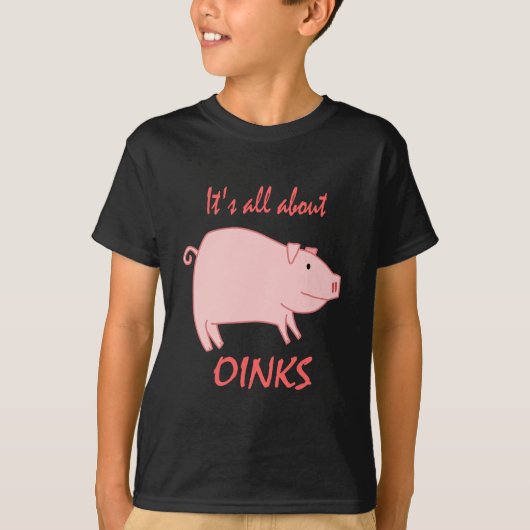 Pig Oinks T-shirt (Voorkant)