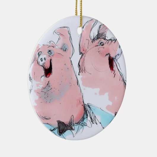 Pig Ornament (Rechts)